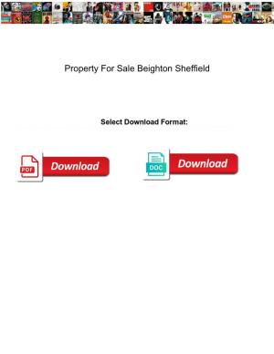 Property for Sale Beighton Sheffield
