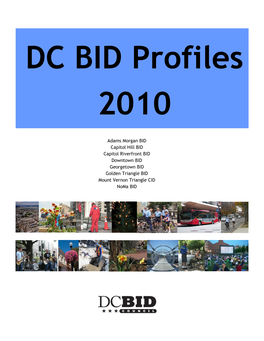 DC BID Profiles 2010