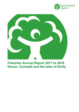 Fisheries Annual Report 2017 to 2018 Devon, Cornwall and the Isles of Scilly