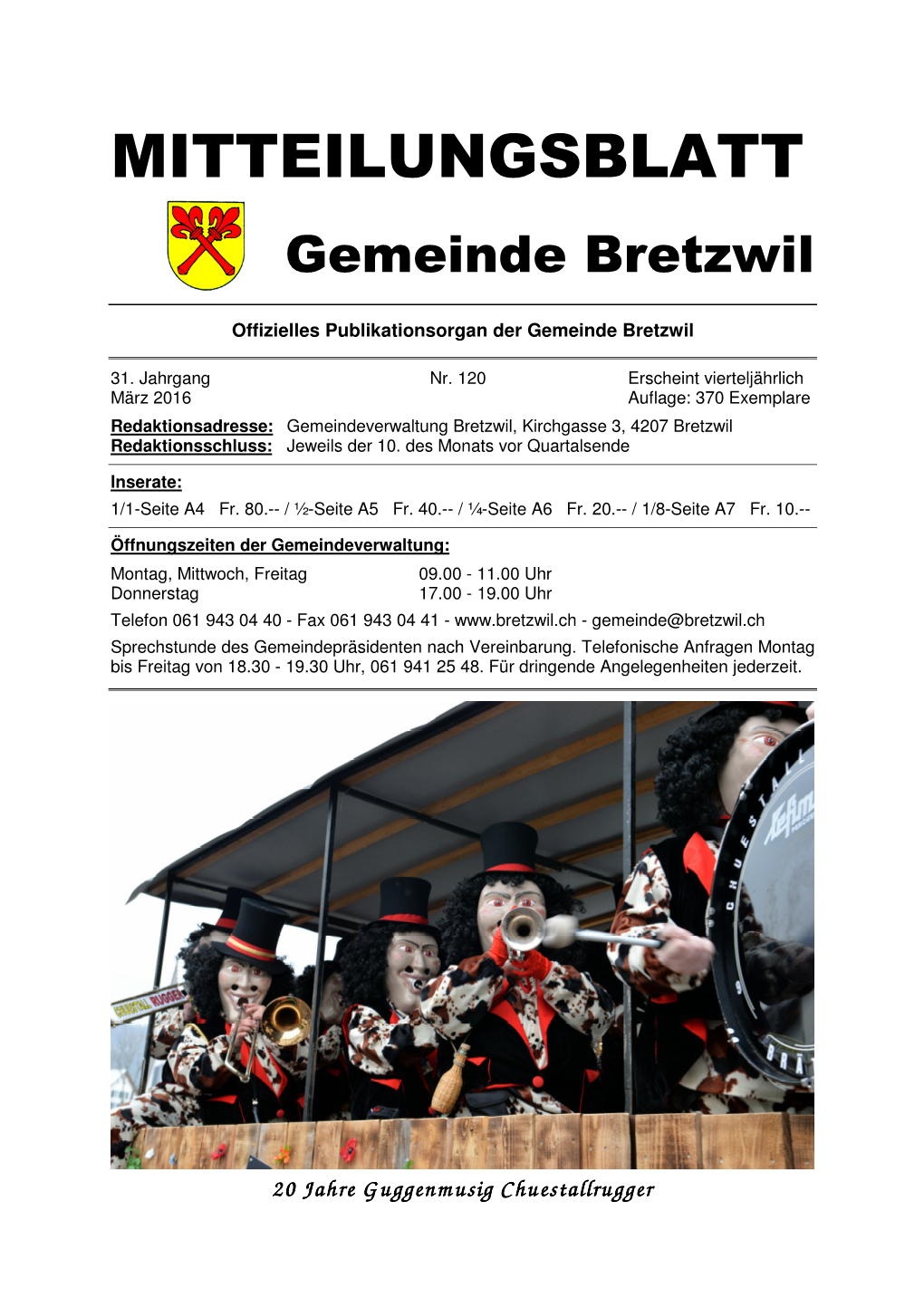 Mitteilungsblatt