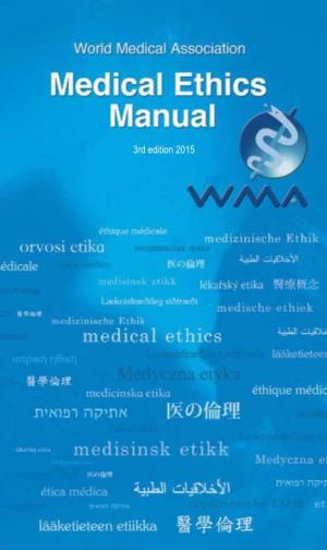 WMA Medical Ethics Manual