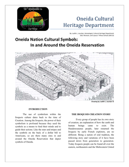Oneida Nation Cultural Symbols in and Around Oneida Reservation