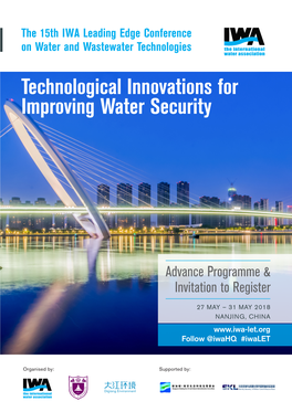 Technological Innovations for Improving Water Security