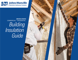Building Insulation Product Selector Guide
