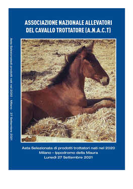 Assiociazione Nazionale Allevatori Del Cavallo Trottatore Anact