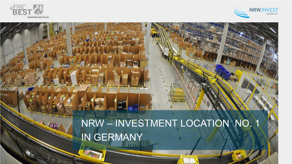 Nrw – Investment Location No