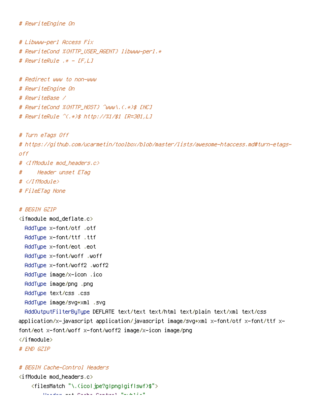 Rewriteengine on # Libwww-Perl Access Fix # Rewritecond