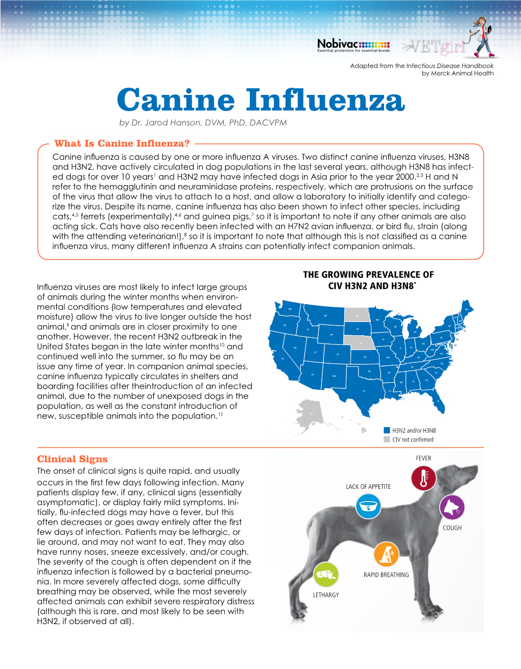 Canine Influenza Virus (CIV) Is on the Rise—Don’T Let Your Best Friend Get Sick