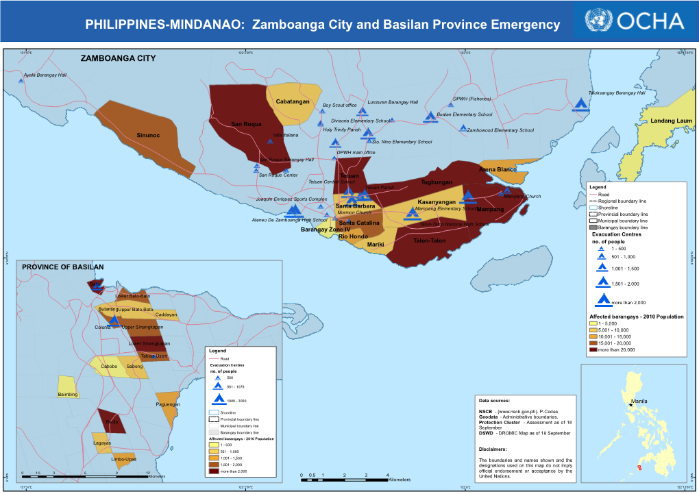 Zamboanga City and Basilan Province Emergency