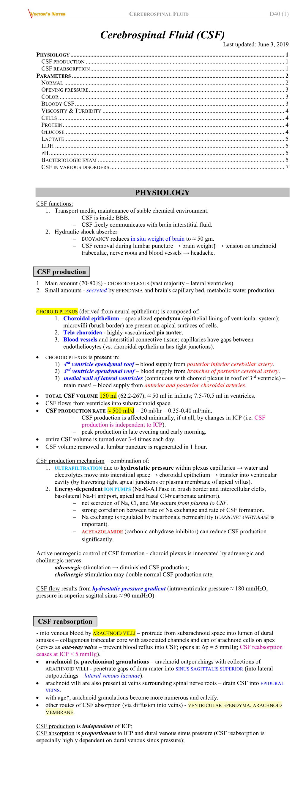 D40. Cerebrospinal Fluid.Pdf