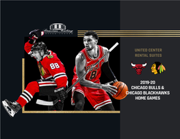 2019-20 Chicago Bulls & Chicago Blackhawks Home