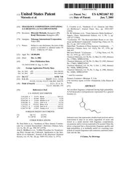 (12) United States Patent (10) Patent No.: US 6,903,067 B2 Matsuda Et Al