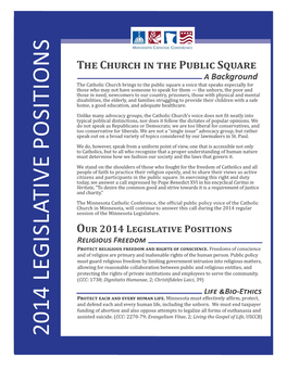 October 13 2014 Legislative Positions.Xps