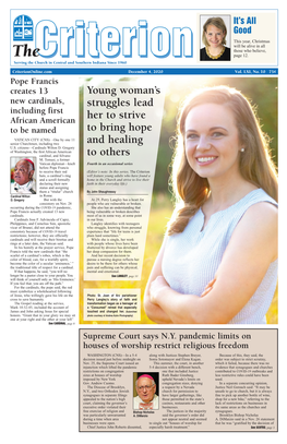 Young Woman's Struggles Lead Her to Strive to Bring Hope and Healing To