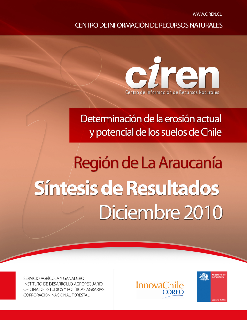 Determinación De La Erosión Actual Y Potencial De Los Suelos De Chile