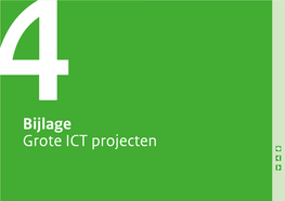 Bijlage Grote ICT Projecten