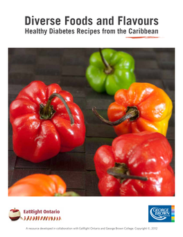Healthy Diabetes Recipes from the Caribbean