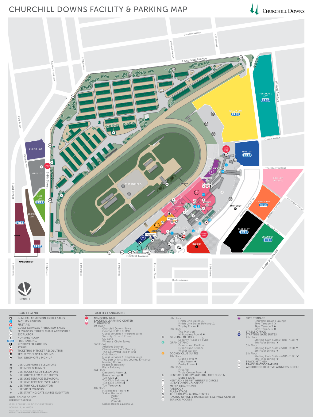 Churchill Downs Facility & Parking