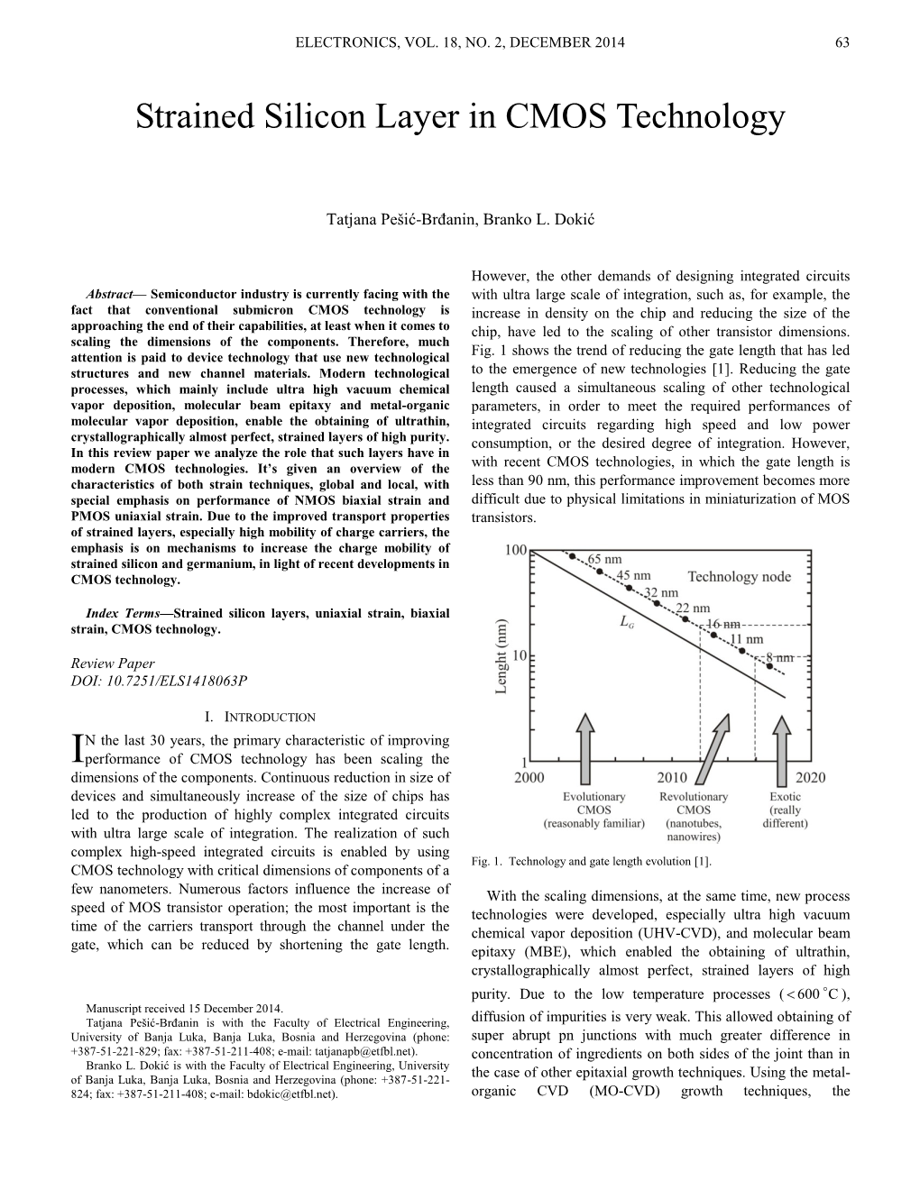 Strained Silicon Layer in CMOS Technology