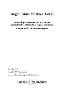 Bright Future for Black Towns