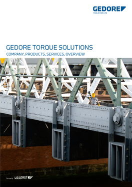 Gedore Torque Solutions Company, Products, Services, Overview