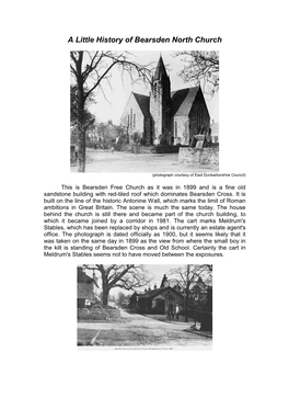 History of Bearsden North Church
