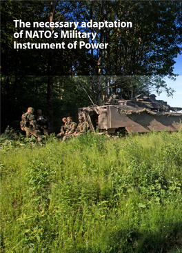 The Necessary Adaptation of NATO's Military Instrument of Power