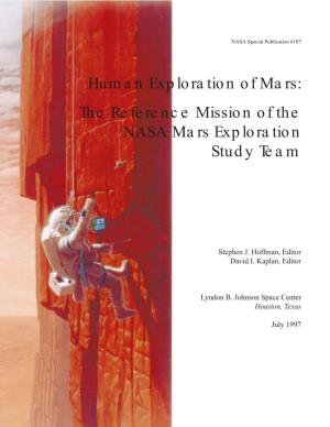 The Reference Mission of the NASA Mars Exploration Study Team
