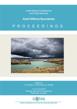 Karst Without Boundaries Proceedings