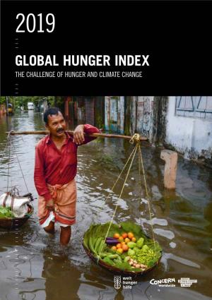 2019 Global Hunger Index: the Challenge of Hunger and Climate Change
