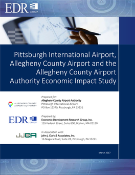Pittsburgh International Airport, Allegheny County Airport and the Allegheny County Airport Authority Economic Impact Study