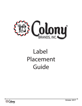 Label Placement Guide
