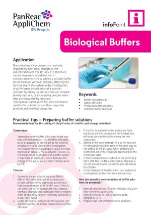 Biological Buffers Download