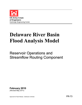 USACE HEC-Ressim Model May 2011 Revised Report