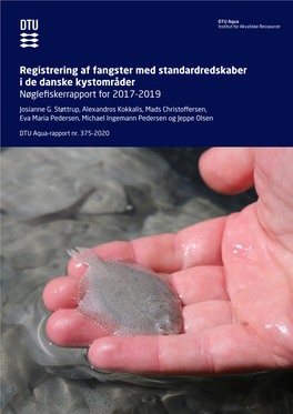 Registrering Af Fangster Med Standardredskaber I De Danske Kystområder Nøglefiskerrapport for 2017-2019 Josianne G