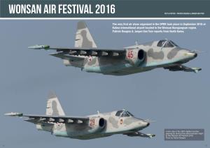 Wonsan Air Festival 2016 TEXT & PHOTOS - PATRICK ROEGIES & JURGEN VAN TOOR