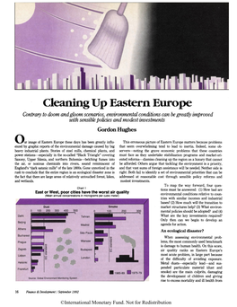 Cleaning up Eastern Europe