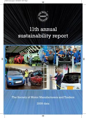 SMMT 11Th Sustainability Report