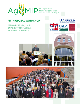 Agmip5 Global Workshop, Gainesville, Florida, USA, 2015