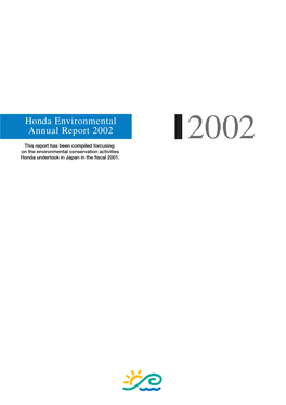 2002 Environmental Annual Report (PDF : 2.4MB)