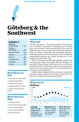 Göteborg & the Southwest