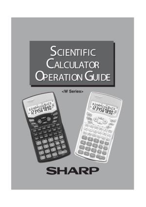 EL-531W Scientific Calculator Operation Guide