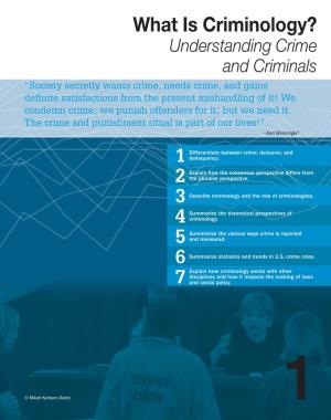 What Is Criminology? Understanding Crime and Criminals