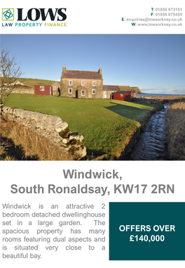 Windwick, South Ronaldsay, KW17 2RN