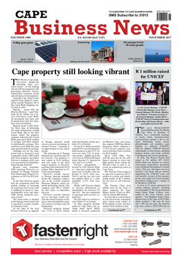 Cape Business News – November 2017