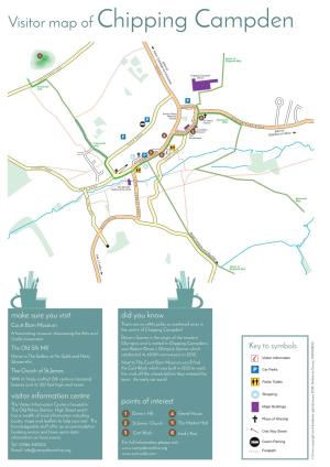 Visitor Map of Chipping Campden