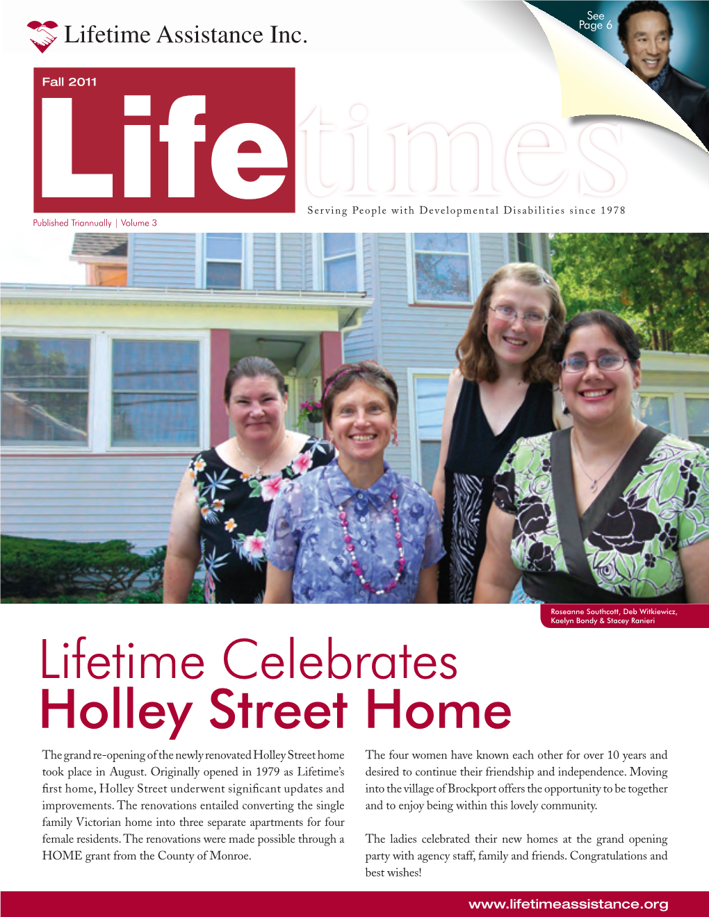 Lifetime Celebrates Holley Street Home