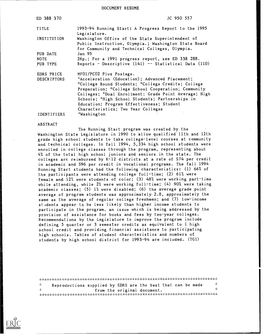 Page 1 DOCUMENT RESUME ED 388 370 JC 950 557 TITLE 1993-94