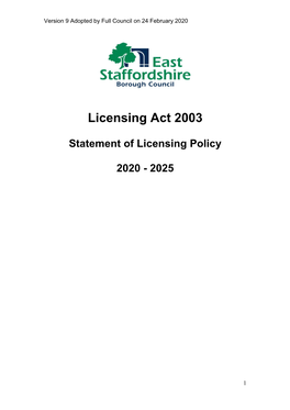 Download the Licensing Act 2003