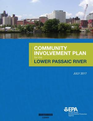Community Involvement Plan for the Lower Passaic River for the Diamond